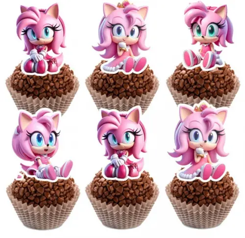 Topper Amy Rose Baby- Ref 5982 Arquivo Digital
