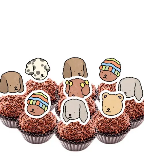 Topper de Docinho Bobbie Goods - 6122 Arquivo Digital
