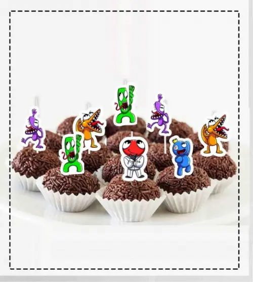 Topper Docinho Rainbow Friends - Ref 1566 Arquivo Digital