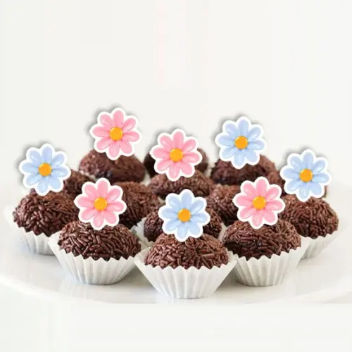 Topper Flores - Ref 5705 Arquivo Digital