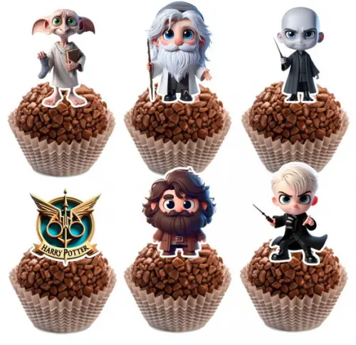 Topper Harry Potter - Ref 5976 Arquivo Digital