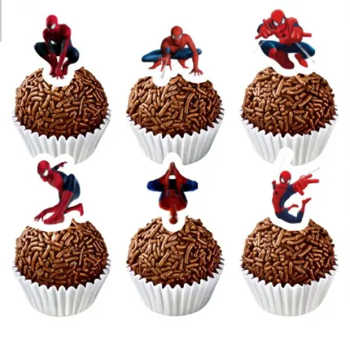 Topper Homem Aranha - 7091 Arquivo Digital