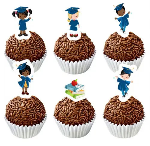 Topper Turma Escolar - Ref 5978 Arquivo Digital