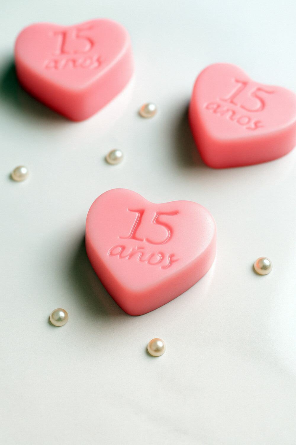 30 Lembrancinhas Coração – 15 Anos da Debutante