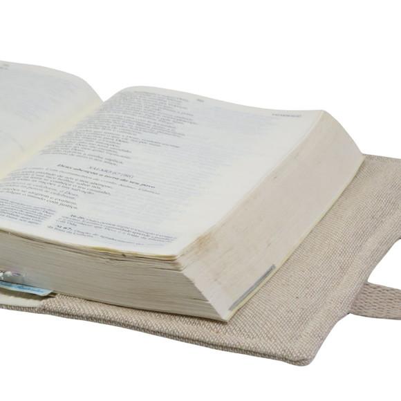 Capa Protetora em Linho para Biblía Sagrada 'pastoral