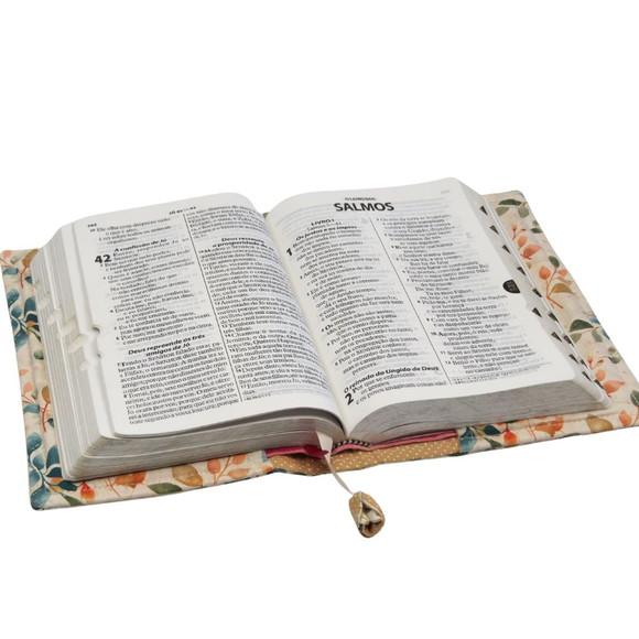 Capa Protetora em Tecido para Biblía Sagrada 'pastoral