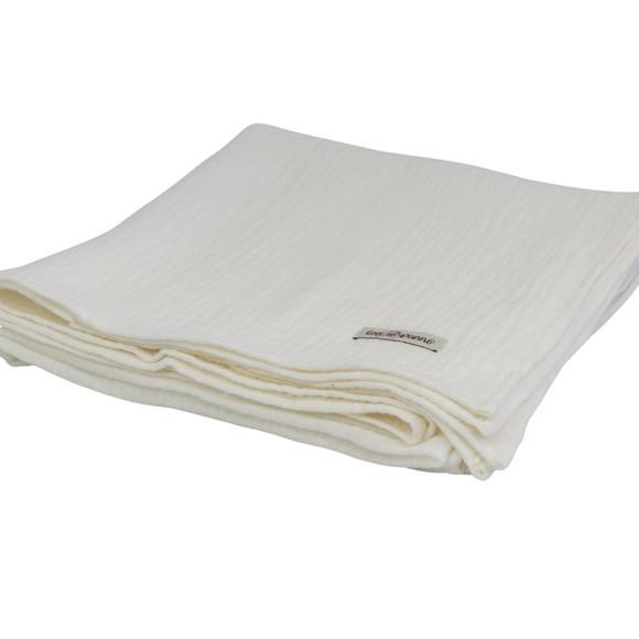 Cueiro Fraldão e Pano de Boca Gaze Algodão 100% Off White -