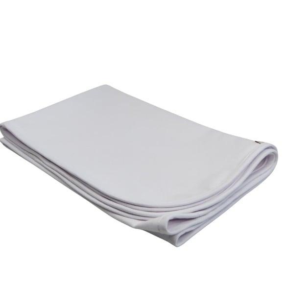 Cueiro Manta em Flanela de Algodão 100% Branco