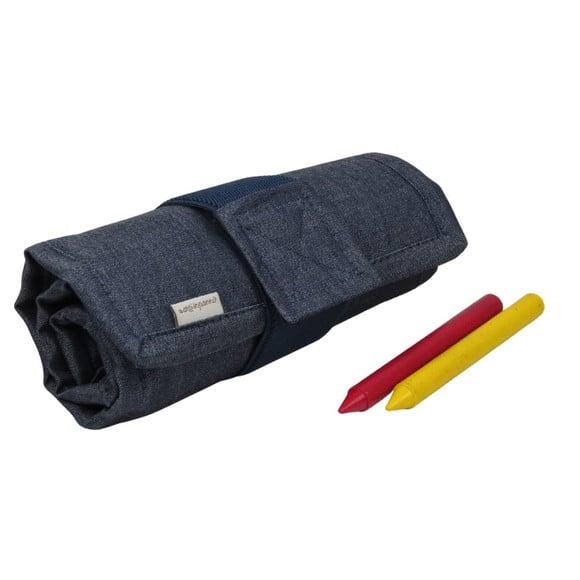 Estojo 12 Giz de Cera Jeans