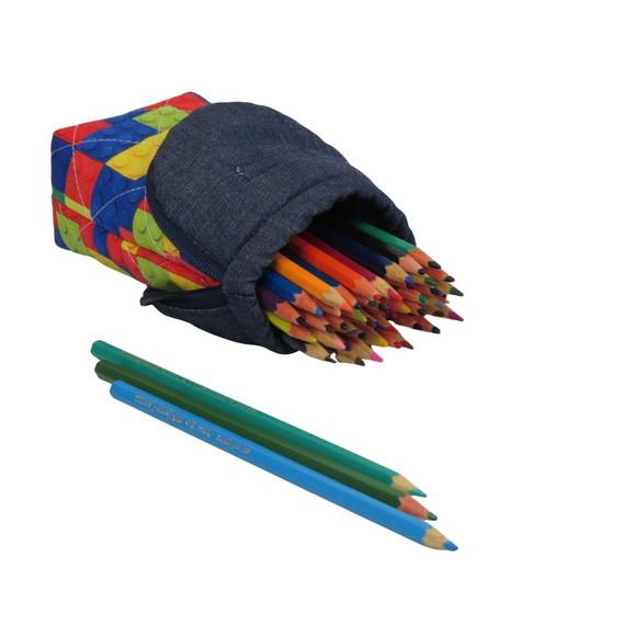 Estojo Escolar Porta Lápis Lego
