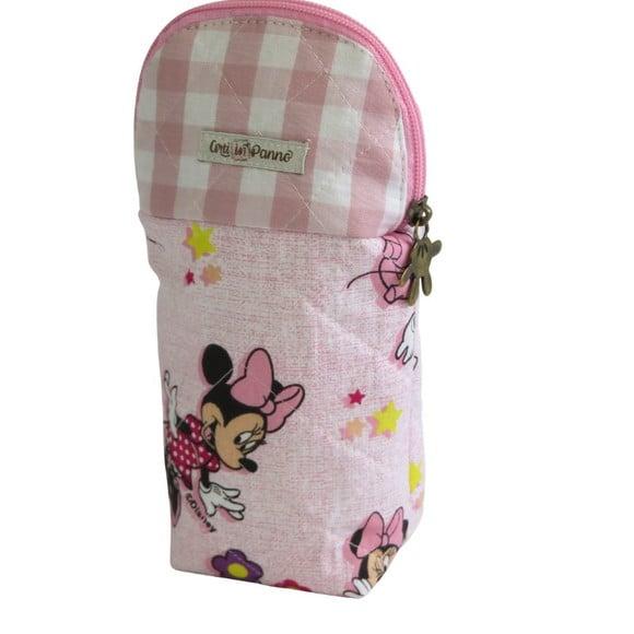 Estojo Escolar Porta Lápis Minie Mouse