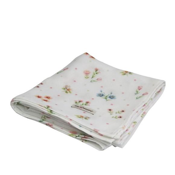 Fralda Estampada Arti In Panno Mini Flores 100% Algodão