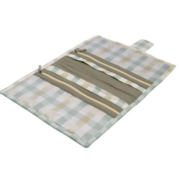 Kit Enxoval Porta Fralda Lenço Trocador e Porta Documentos