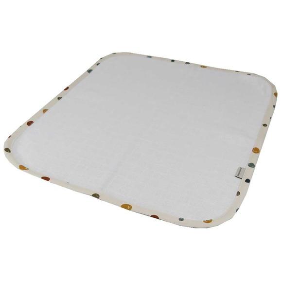 Kit Enxoval Mabber Quadriculado Poá Tons Terra