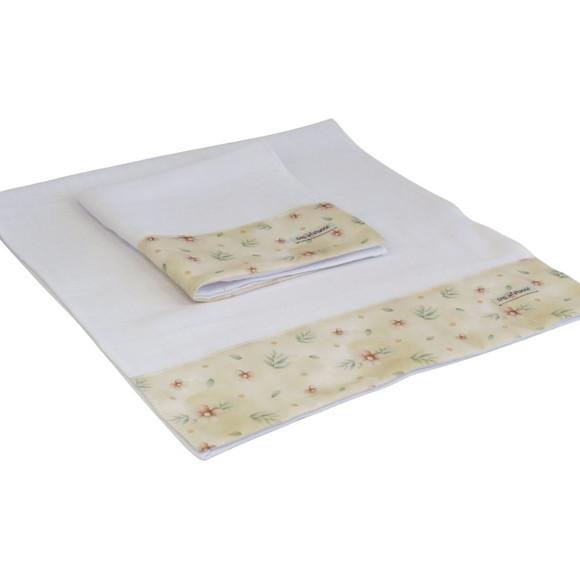 Kit Infantil para Bebê Mabber Quadriculada Floral