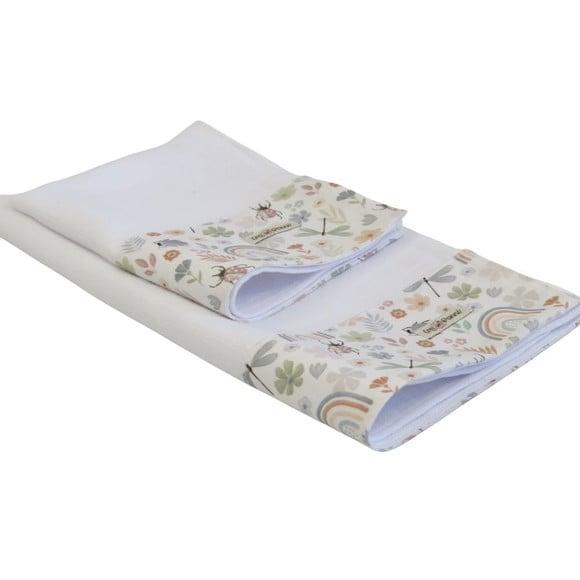 Kit Infantil para Bebê Mabber Quadriculada Libélula