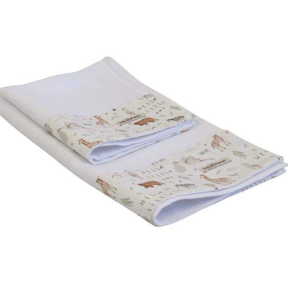 Kit Infantil para Bebê Mabber Quadriculada Safari
