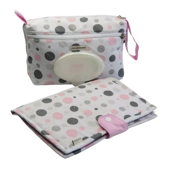 Kit Porta Fralda Lenço Umedecio e Caderneta Vacina Big Poá