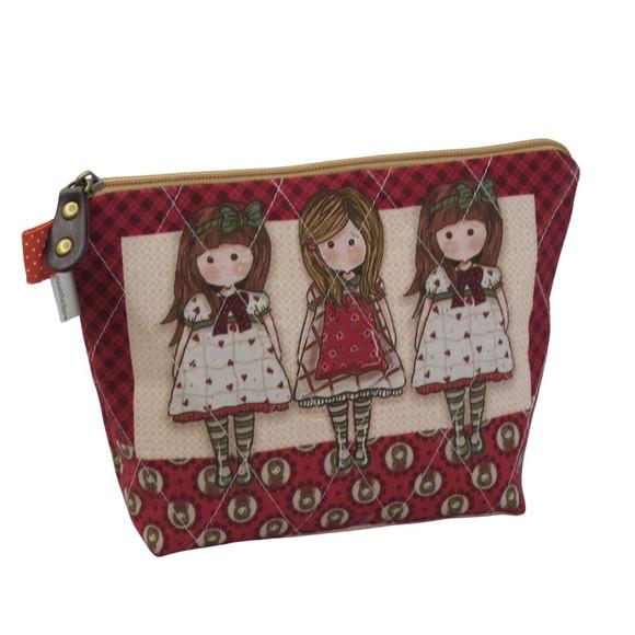 Necessaire Bonecas em Tricoline Kit2