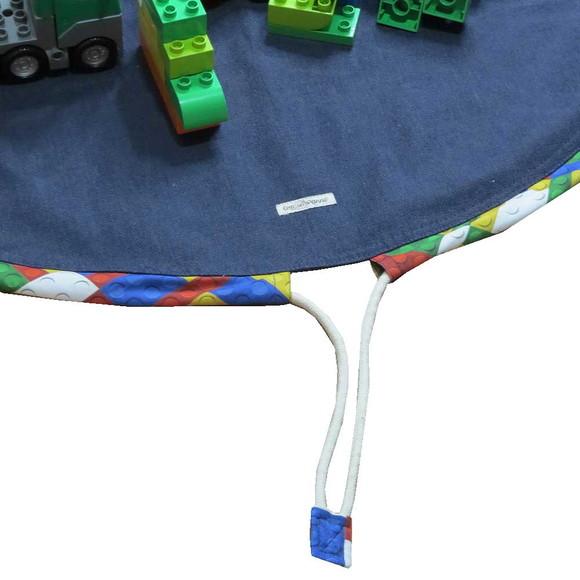 Organizador Tapete Bolsa de Brinquedos