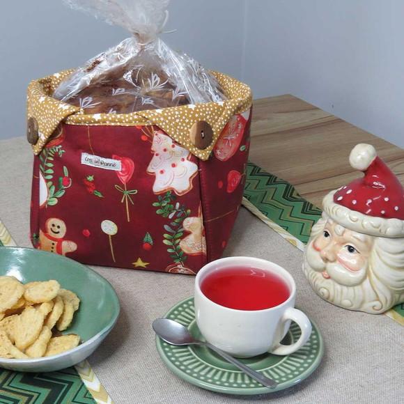 Porta Panetone Natal Moderno