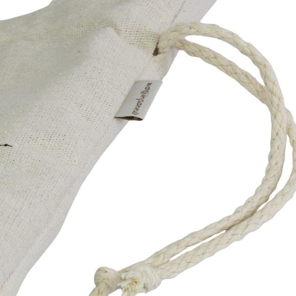 Saco Coelho de Páscoa em Tecido de Algodão Bordado em Patch