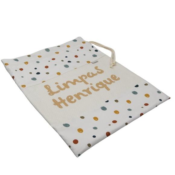 Saco Organizador Impermeável Bordado Personalizado Kit2