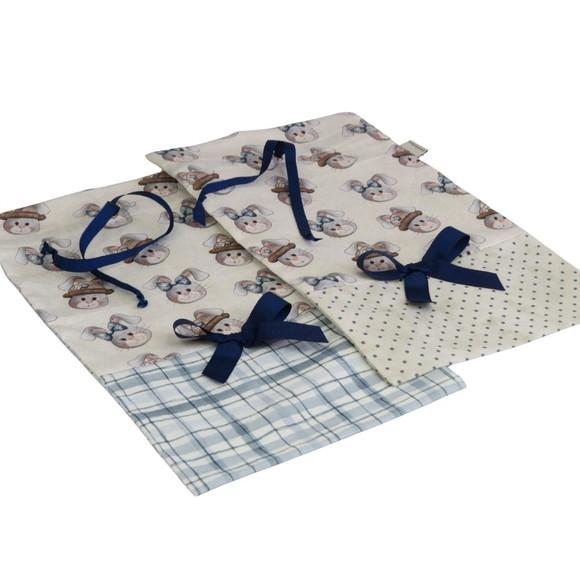 Saco P para Chocolates e Balas Páscoa Azul