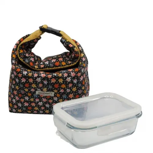 Bolsa Térmica Floral com Alça