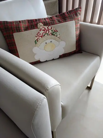 Capa Almofada Papai Noel natal