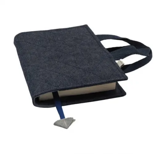 Capa Protetora para Biblía Sagrada Jeans