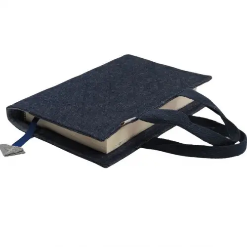 Capa Protetora para Biblía Sagrada Jeans