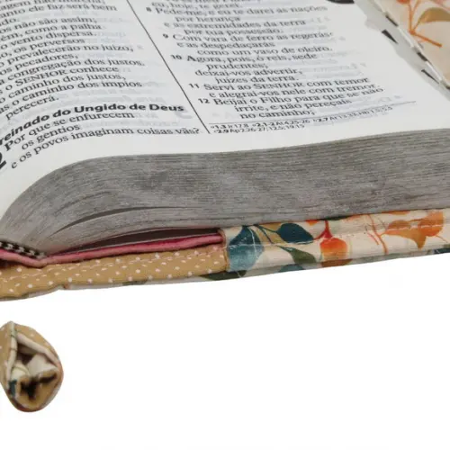 Capa Protetora em Tecido para Biblía Sagrada 'pastoral