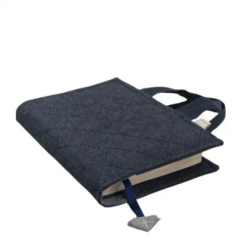 Capa Protetora para Biblía Sagrada Jeans