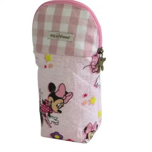 Estojo Escolar Porta Lápis Minie Mouse