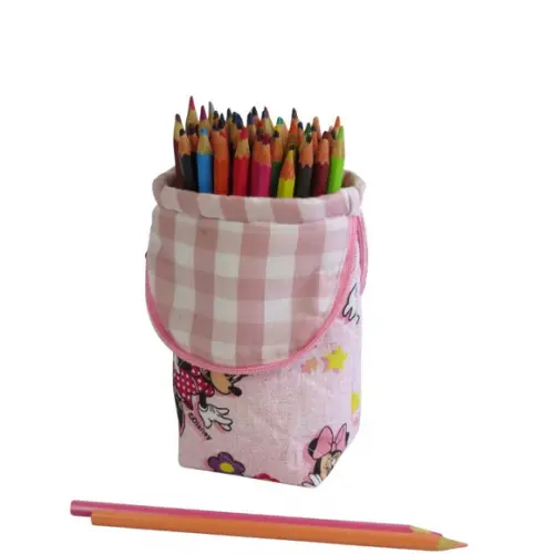 Estojo Escolar Porta Lápis Minie Mouse