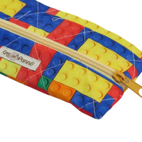 Estojo Flauta Doce com Zíper Lego