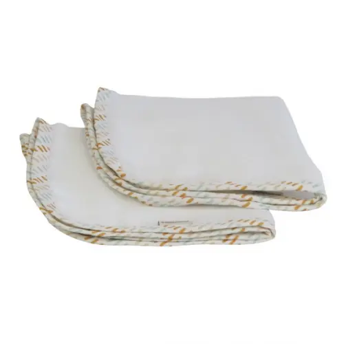 Fralda de Ombro e Boca Kit4 Fazendinha