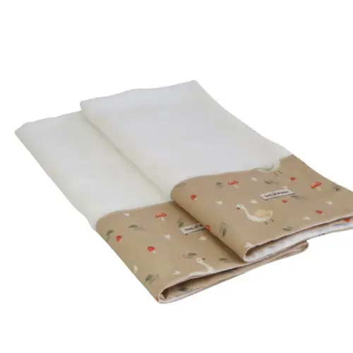 Fralda de Ombro e Boca Kit4 Patinhos