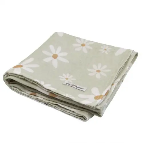 Fralda Estampada Arti In Panno Margaridas 100% Algodão