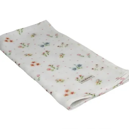 Fralda Estampada Arti In Panno Mini Flores 100% Algodão