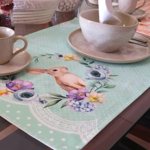 Jogo Americano Kit4 Peças Páscoa