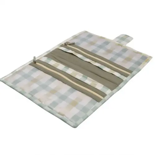 Kit Enxoval Porta Fralda Lenço Trocador e Porta Documentos