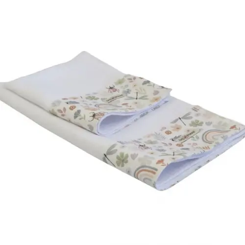 Kit Infantil para Bebê Mabber Quadriculada Libélula