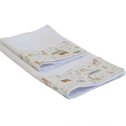 Kit Infantil para Bebê Mabber Quadriculada Safari