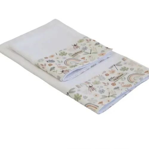 Kit Infantil para Bebê Mabber Quadriculada Libélula