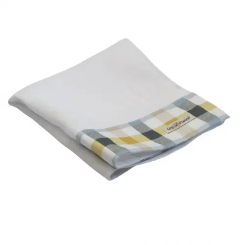 Kit Infantil para Bebê Mabber Quadriculada Vichy Azul