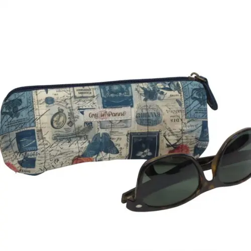Kit Necessaire e Porta Óculos Romantica