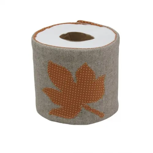 Kit Toalha Lavado e Porta Papel Higiênico Bordado