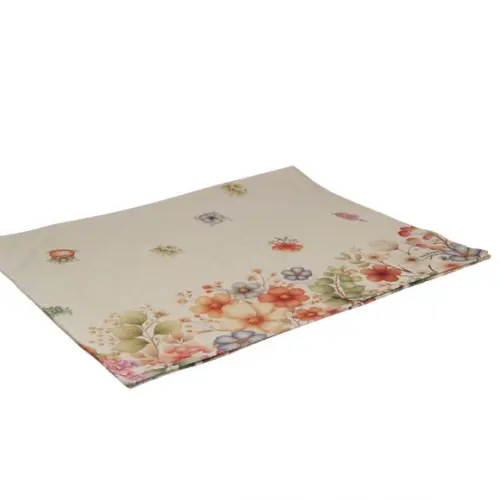 Pano de Copa Sacaria Estampada Floral